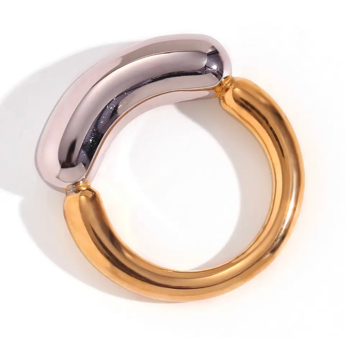 Anillo Tēt (dos tonos)