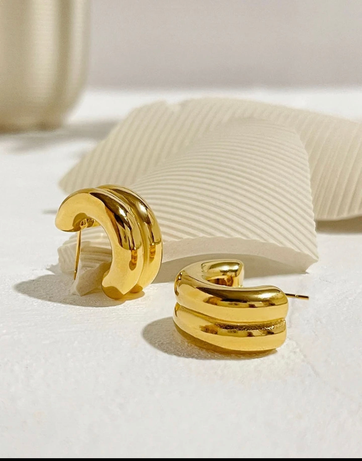 Aretes Duo Hoops