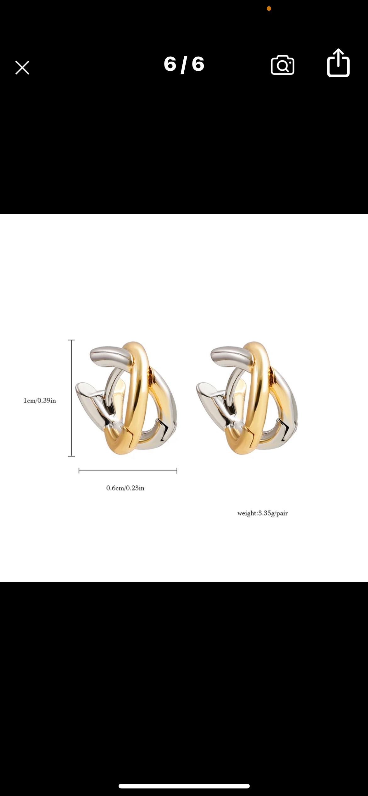 Aretes Mini Corfú AGOTADO