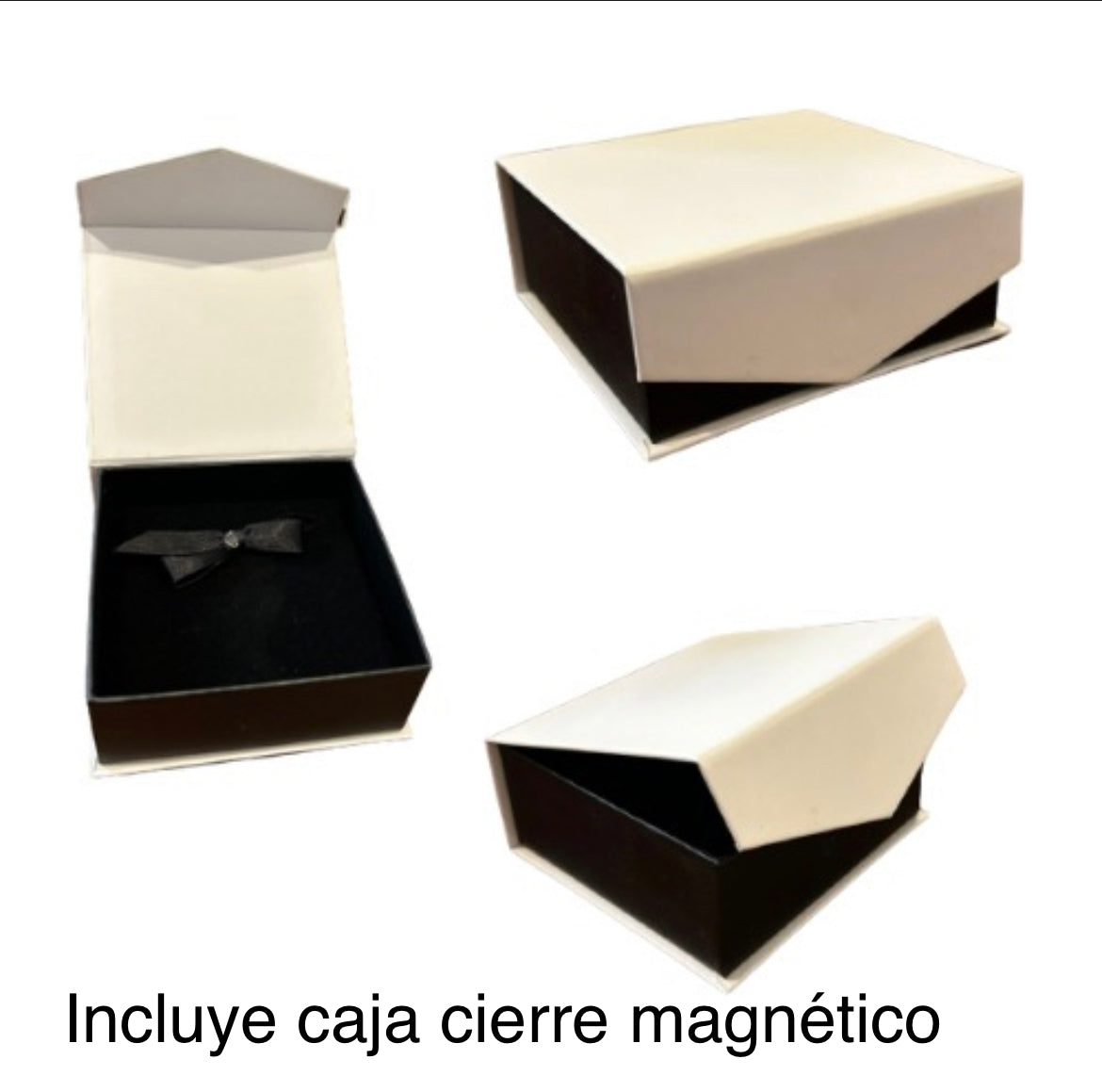 Set Plume (aretes,collar,anillo ajustable)