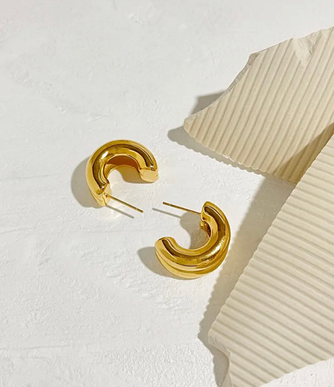 Aretes Duo Hoops